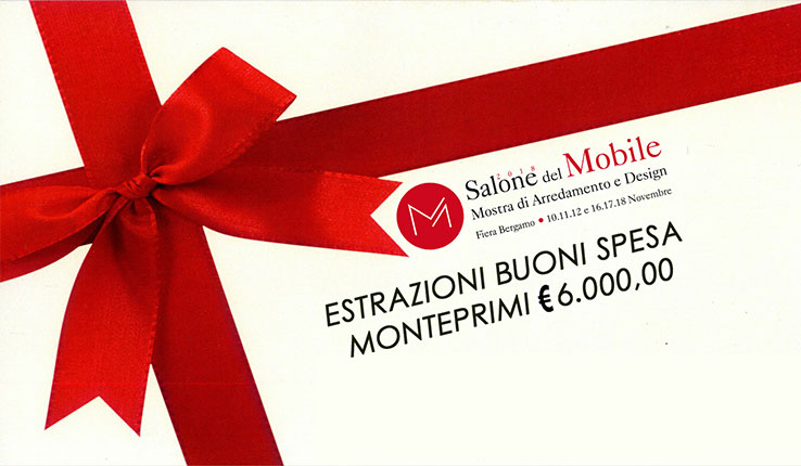 Ecco i Nomi dei Fortunati Visitatori del Salone Del Mobile che hanno Vinto un Buono Spesa di 1.500 Euro