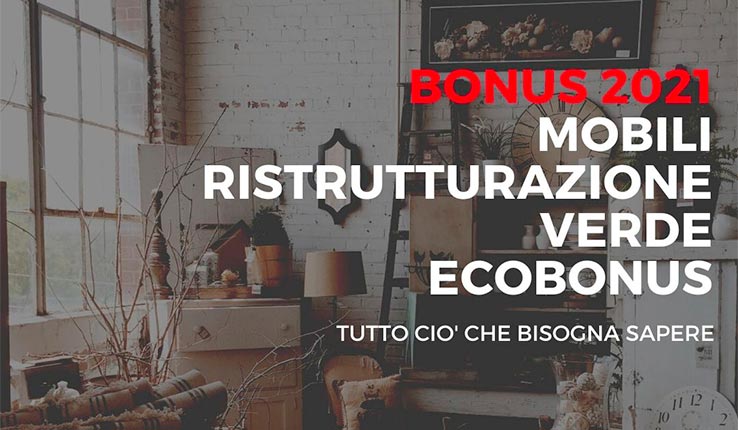 Bonus 2021 | Tutto ciò che bisogna sapere